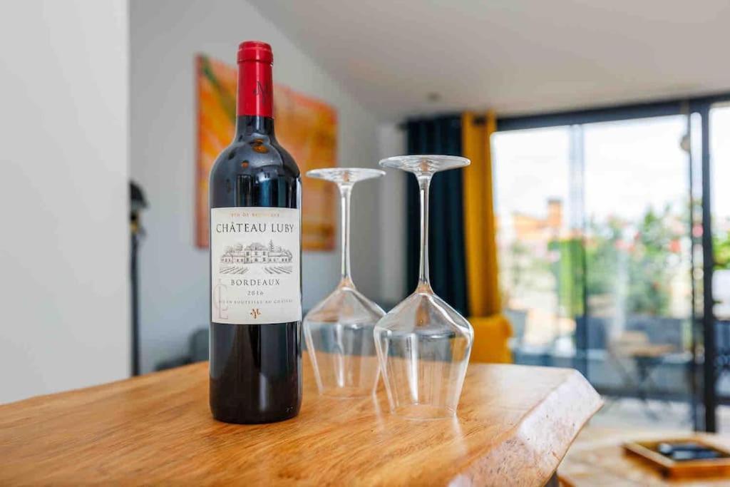 Loft Contemporain - Bordeauxlidays Villa Bagian luar foto